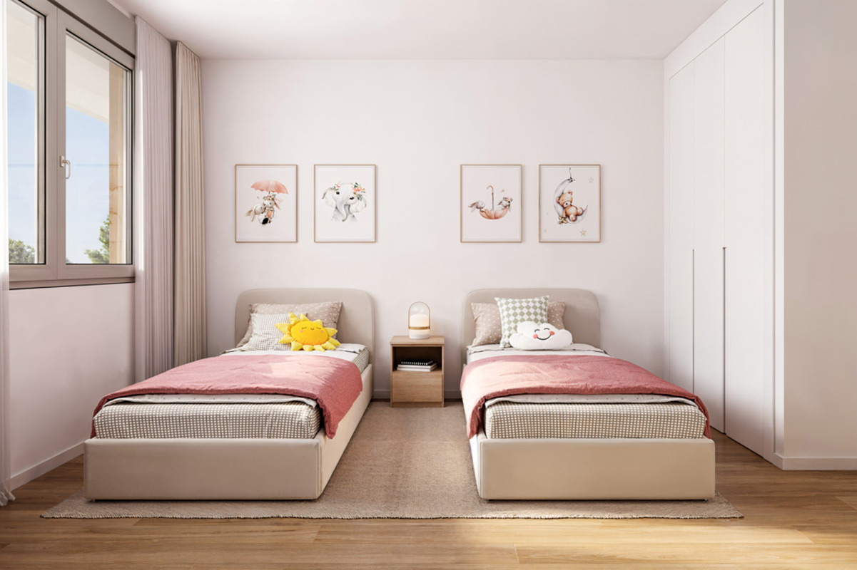 Promoción obra nueva Vivienda unifamiliar en Valdebebas, con jardín, piscina, aerotermia y domótica integrada