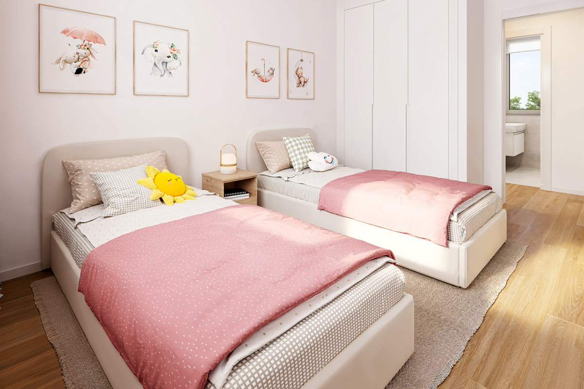 Promoción obra nueva Vivienda unifamiliar en Valdebebas, con jardín, piscina, aerotermia y domótica integrada