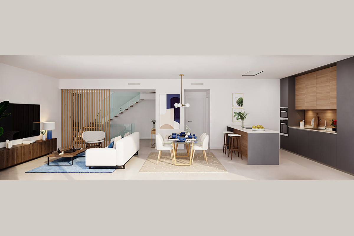 Promoción obra nueva Vivienda unifamiliar en Valdebebas, con jardín, piscina, aerotermia y domótica integrada