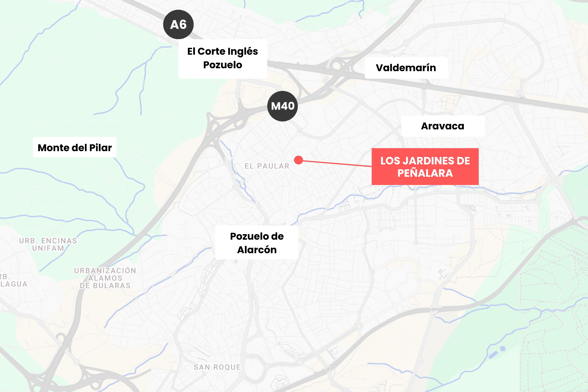 Los Jardines de Peñalara Promoción viviendas Pozuelo