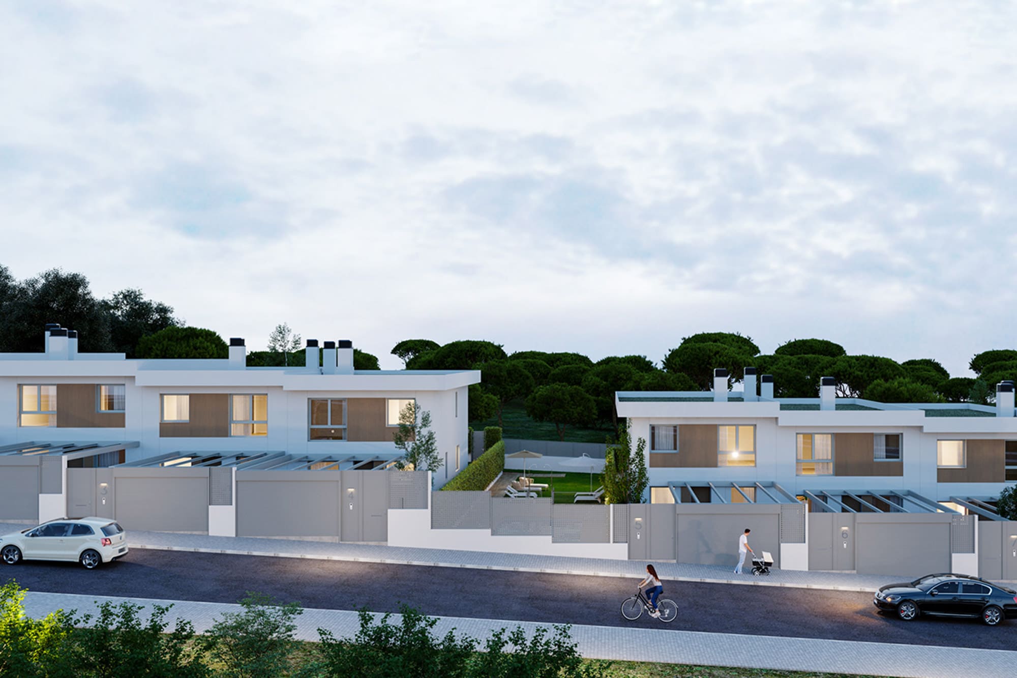 Viviendas Unifamiliares obra nueva Pozuelo de Alarcón zona norte