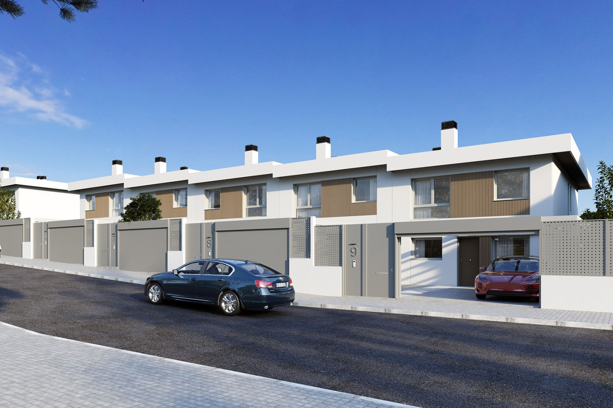 Viviendas Unifamiliares obra nueva Pozuelo de Alarcón zona norte