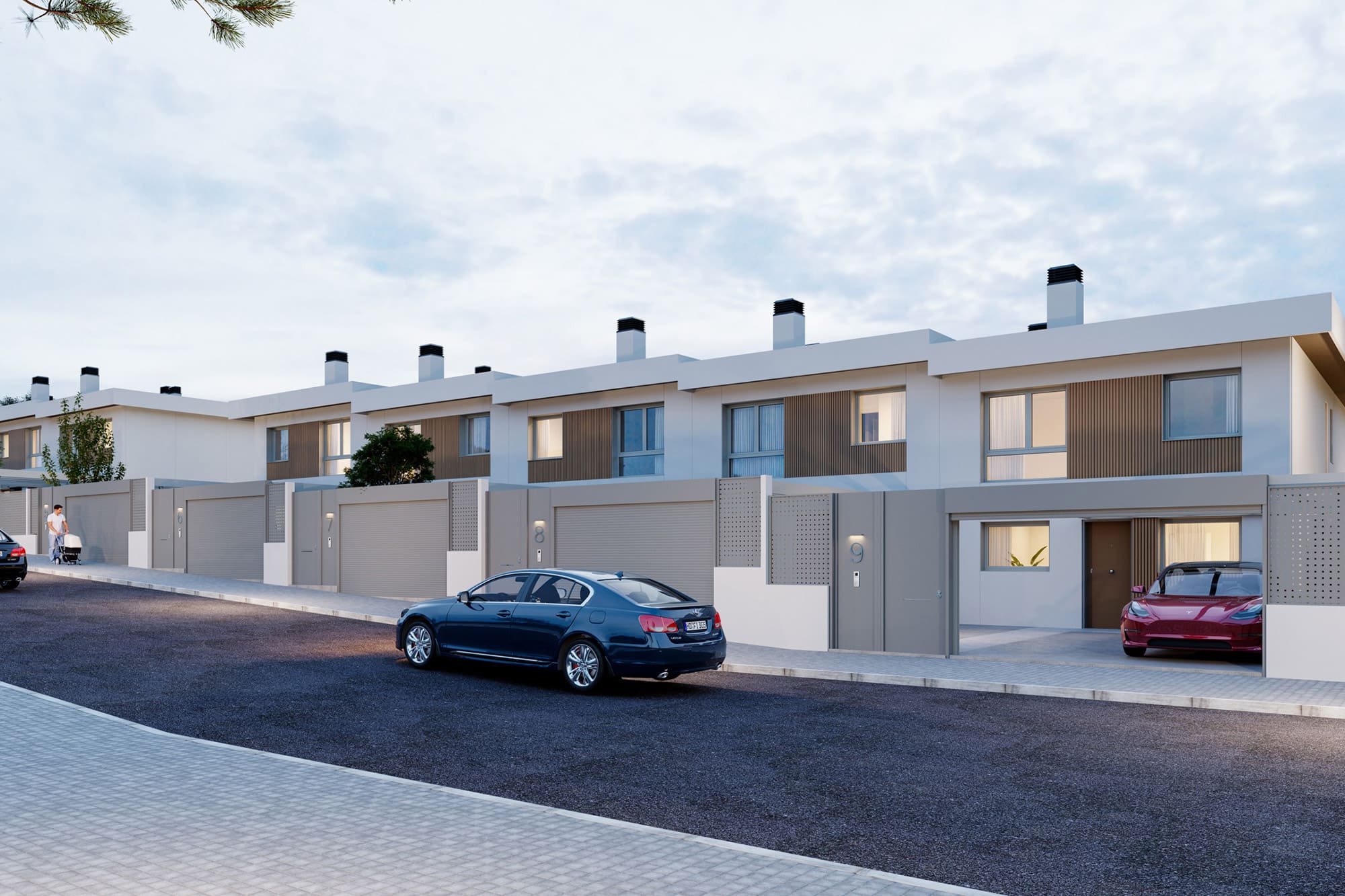Viviendas Unifamiliares obra nueva Pozuelo de Alarcón zona norte