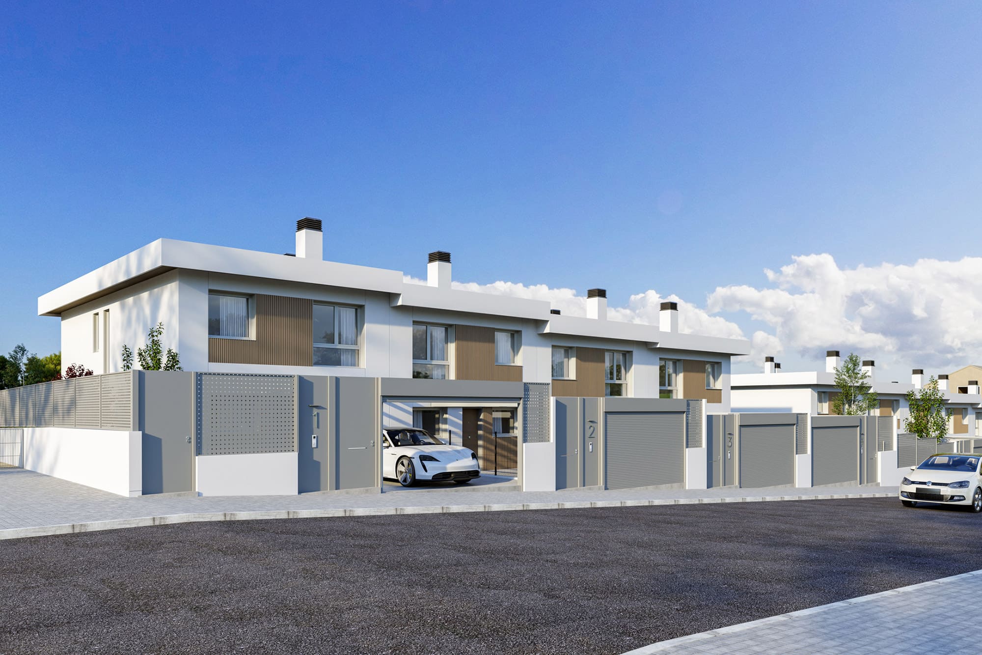 Viviendas Unifamiliares obra nueva Pozuelo de Alarcón zona norte